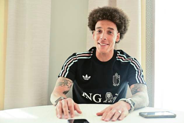 United States v Belgium - FIFA World Cup, WM, Weltmeisterschaft, Fussball Stage Media Activities 26 03 2026 ATLANTA, UNITED STATES - MARCH 26 : Witsel Axel midfielder of Belgium talking to the press during a press conference, PK, Pressekonferenz ahead the friendly game between United States of America and Belgium as part of a pre-World Cup 2026 training camp on March 26, 2026 in Atlanta, United States, 26 03 2026 Atlanta United States  Copyright: xPeterxDexVoechtx-xKalutxVincentx