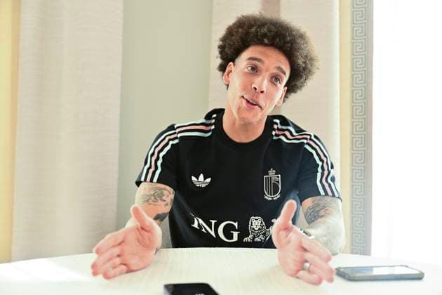 United States v Belgium - FIFA World Cup, WM, Weltmeisterschaft, Fussball Stage Media Activities 26 03 2026 ATLANTA, UNITED STATES - MARCH 26 : Witsel Axel midfielder of Belgium talking to the press during a press conference, PK, Pressekonferenz ahead the friendly game between United States of America and Belgium as part of a pre-World Cup 2026 training camp on March 26, 2026 in Atlanta, United States, 26 03 2026 Atlanta United States  Copyright: xPeterxDexVoechtx-xKalutxVincentx
