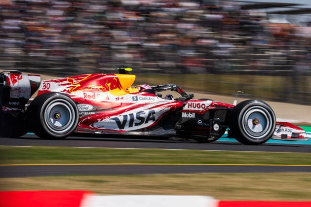 Formula 1 Aramco Japanese Grand Prix 2026 - Practice Session Visa Cash App Special Livery on Friday during the 2026 Formula 1 Aramco Japanese Grand Prix at the Suzuka Circuit on March 27, 2026. Photo by Antoine Lapeyre ABACAPRESS.COM Suzuka Japan  Copyright: xLapeyrexAntoine ABACAx