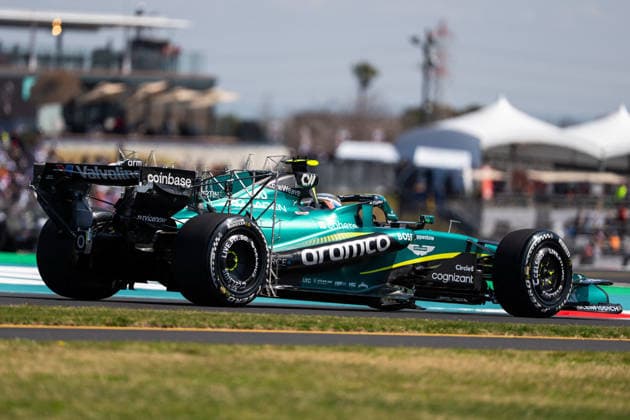Formula 1 Aramco Japanese Grand Prix 2026 - Practice Session Aston Martin with sensors on Friday during the 2026 Formula 1 Aramco Japanese Grand Prix at the Suzuka Circuit on March 27, 2026. Photo by Antoine Lapeyre ABACAPRESS.COM Suzuka Japan  Copyright: xLapeyrexAntoine ABACAx