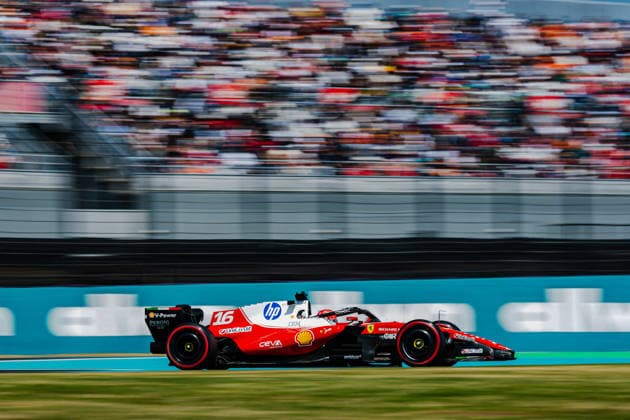 Formula 1 Aramco Japanese Grand Prix 2026 - Practice Session CHARLES LECLERC (MON) of Scuderia Ferrari HP 16 on Friday during the 2026 Formula 1 ARAMCO Japanese Grand Prix at the Suzuka International Circuit on March 27, 2026. Photo by Tan Jun Da ABACAPRESS.COM Suzuka Japan  Copyright: xJunxDaxTan ABACAx