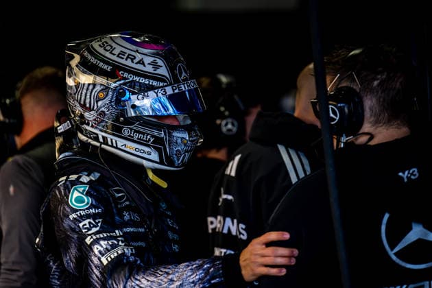 SUZUKA, JAPAN: Andrea Kimi Antonelli, racing for the Mercedes team during the 2026 Formula 1 Japanese Grand Prix at the Suzuka International Racing Course in Suzuka, Japan