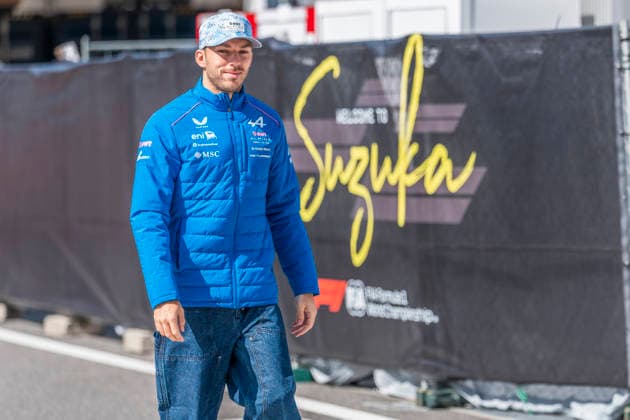 Formula 1 Aramco Japanese Grand Prix 2026 Remy Midez OVERTAKE MAXPPP - Suzuka 27 03 2026 10 GASLY Pierre (fra), BWT Alpine Formula One Team, portrait at the Formula 1 Aramco Japanese Grand Prix 2026, the 3rd round of the 2026 FIA Formula 1 World Championship, WM, Weltmeisterschaft at the Suzuka Circuit in Suzuka, Japan, from 26 to 29 March 2026 Suzuka Suzuka Circuit Japan  Copyright: xOVERTAKE MAXPPPxRemyxMidezx OVT202603270569 OVT202603270569