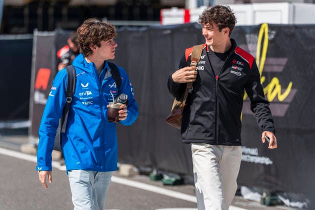 Formula 1 Aramco Japanese Grand Prix 2026 Remy Midez OVERTAKE MAXPPP - Suzuka 27 03 2026 43 COLAPINTO Franco (arg), BWT Alpine Formula One Team, action, 87 BEARMAN Oliver (gbr), TGR Haas F1 Team, portrait at the Formula 1 Aramco Japanese Grand Prix 2026, the 3rd round of the 2026 FIA Formula 1 World Championship, WM, Weltmeisterschaft at the Suzuka Circuit in Suzuka, Japan, from 26 to 29 March 2026 Suzuka Suzuka Circuit Japan  Copyright: xOVERTAKE MAXPPPxRemyxMidezx OVT202603270574 OVT202603270574