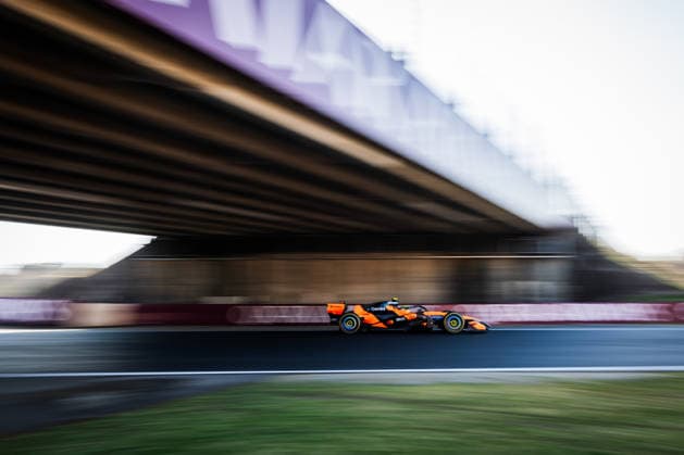 Suzuka International Circuit, Mie, Japan. 27.March.2026; Lando Norris of Great Britain and McLaren Mastercard F1 Team during free practice 2 Formula One Japanese Grand Prix  aflo_325036398