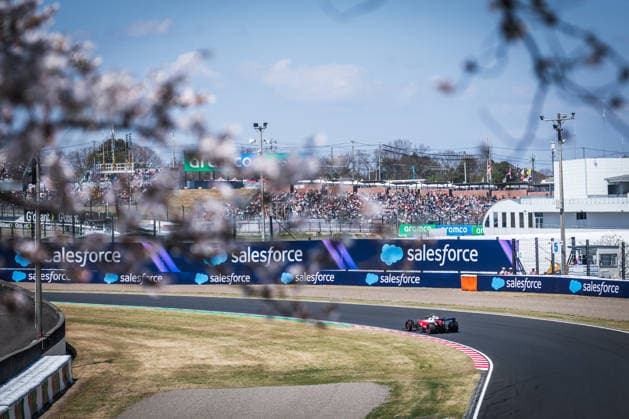 Suzuka International Circuit, Mie, Japan. 27.March.2026; Lewis Hamilton of Great Britain and Scuderia Ferrari HP during free practice 1 Formula One Japanese Grand Prix  aflo_325036409