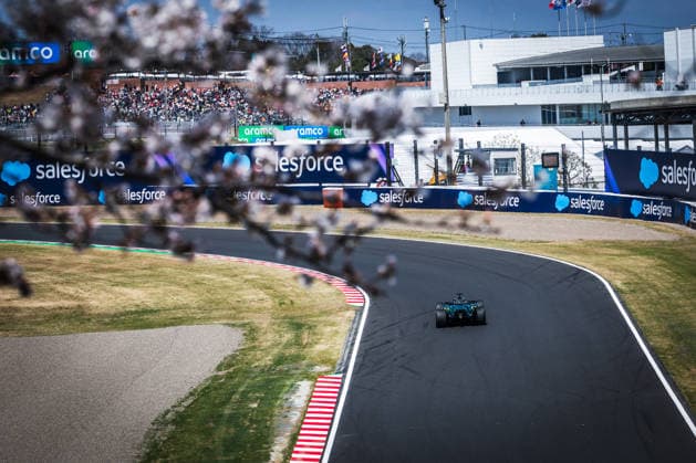 Suzuka International Circuit, Mie, Japan. 27.March.2026; Lance Stroll of Canada and Aston Martin Aramco F1 Team during free practice 1 Formula One Japanese Grand Prix  aflo_325036422