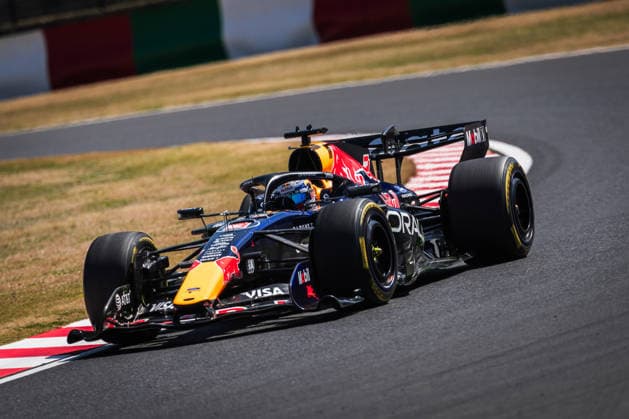 Suzuka International Circuit, Mie, Japan. 27.March.2026; Max Verstappen of the Netherlands and Oracle Red Bull Racing during free practice 1 Formula One Japanese Grand Prix  aflo_325036428
