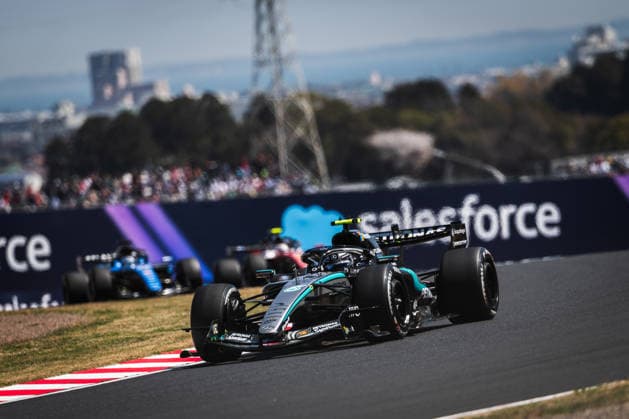 Suzuka International Circuit, Mie, Japan. 27.March.2026; Andrea Kimi Antonelli of Italy and Mercedes-AMG PETRONAS F1 Team during free practice 1 Formula One Japanese Grand Prix  aflo_325036482