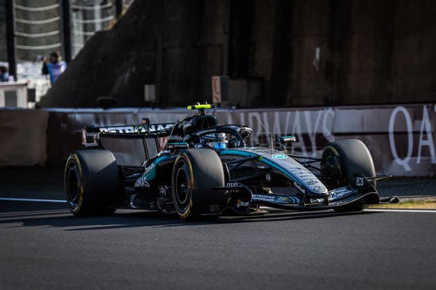 Suzuka International Circuit, Mie, Japan. 27.March.2026; Andrea Kimi Antonelli of Italy and Mercedes-AMG PETRONAS F1 Team during free practice 2 Formula One Japanese Grand Prix  aflo_325036487