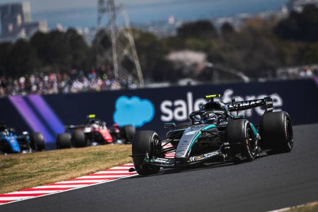 Suzuka International Circuit, Mie, Japan. 27.March.2026; Andrea Kimi Antonelli of Italy and Mercedes-AMG PETRONAS F1 Team during free practice 1 Formula One Japanese Grand Prix  aflo_325036502