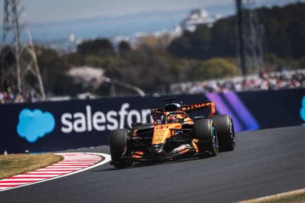Suzuka International Circuit, Mie, Japan. 27.March.2026; Oscar Piastri of Australia and McLaren Mastercard F1 Team during free practice 1 Formula One Japanese Grand Prix  aflo_325036503