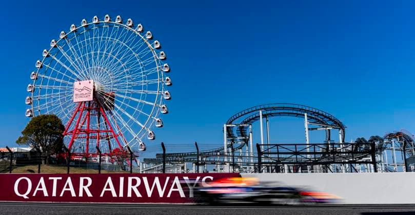 SUZUKA Formula 1 driver Max Verstappen of Oracle Red Bull Racing during the Formula 1 Japan Suzuka free practice at the Suzuka Formula 1 circuit on March 27, 2025 in Suzuka, Japan Photo by DeFodi Images