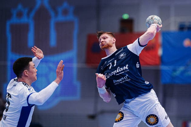 Throw Goal Johannes Wasielewski Bergischer HC, 77 GER, Handball Sport Verein Hamburg vs Bergischer HC, Handball, 1 Bundesliga, Matchday 26, Season 2025 2026, 26 03 2026 GER, Handball Sport Verein Hamburg vs Bergischer HC, Handball, 1 Bundesliga, Matchday 26, Season 2025 2026, 26 03 2026 Hamburg Copyright: xEibner-Pressefoto MarcelxvonxFehrnx EP_MFN