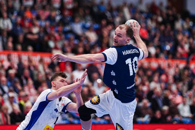 Throw Goal Fynn Hangstein Bergischer HC, 10 GER, Handball Sport Verein Hamburg vs Bergischer HC, Handball, 1 Bundesliga, Matchday 26, Season 2025 2026, 26 03 2026 GER, Handball Sport Verein Hamburg vs Bergischer HC, Handball, 1 Bundesliga, Matchday 26, Season 2025 2026, 26 03 2026 Hamburg Copyright: xEibner-Pressefoto MarcelxvonxFehrnx EP_MFN