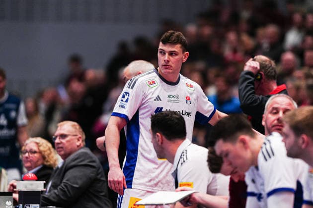Nicolaj Jorgensen Handball Sport Verein Hamburg, 11 GER, Handball Sport Verein Hamburg vs Bergischer HC, Handball, 1 Bundesliga, Matchday 26, Season 2025 2026, 26 03 2026 GER, Handball Sport Verein Hamburg vs Bergischer HC, Handball, 1 Bundesliga, Matchday 26, Season 2025 2026, 26 03 2026 Hamburg Copyright: xEibner-Pressefoto MarcelxvonxFehrnx EP_MFN