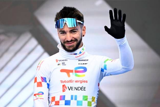 E3 Saxo Classic 2026 Cycling Race HARELBEKE, BELGIUM - MARCH 27 : Turgis Anthony (FRA) of TotalEnergies during the 68th edition of E3 Saxo Classic an UCI World Tour 1.UWT one day cycling road race for Men Elite of 208.5 km with start in Harelbeke and finish in Harelbeke on March 27, 2026 in Harelbeke, Belgium, 27 03 2026 Harelbeke Belgium  Copyright: xTomasxSiskx