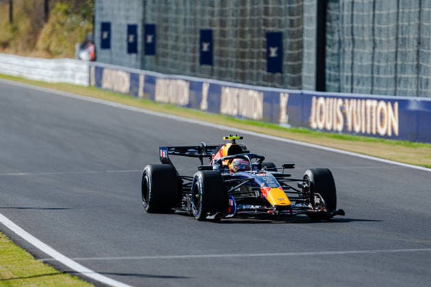 Formula 1 Aramco Japanese Grand Prix 2026 - Practice ISACK HADJAR (FRA) of Oracle Red Bull Racing 6 on Friday during the practice day of the 2026 Formula 1 ARAMCO Japanese Grand Prix at the Suzuka International Circuit on March 27, 2026. Photo by Jun Da Tan ABACAPRESS.COM Suzuka Japan  Copyright: xJunxDaxTan ABACAx