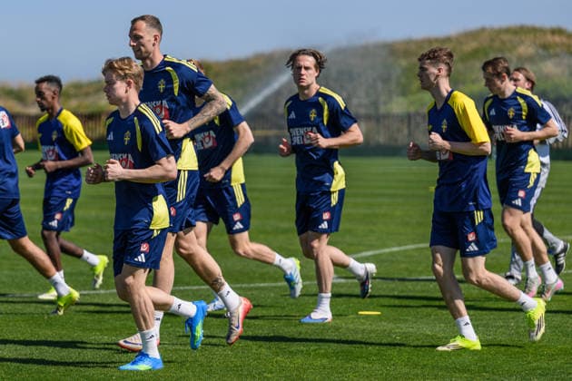 Football, Sweden national team, Training