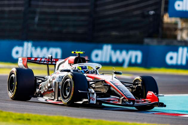 27th March 2026; Suzuka Circuit, Suzuka, Japan; 2026 FIA Formula 1 Japanese Grand Prix; Free Practice Day; Number 87 TGR Haas driver Oliver Bearman during Practice 2 at the Aramco Japanese Grand Prix StephenxBlackberry Content restricted for UK based newspaper