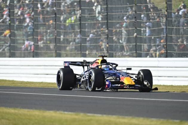F1 Grand Prix of Japan 2026 SUZUKA, JAPAN - MARCH 27: Max Verstappen (3) driving the Oracle Red Bull Racing - RB22, on track during the free practice ahead of the F1 Grand Prix of Japan at Suzuka International circuit on March 27, 2026, in Suzuka, Japan. David Mareuil Anadolu Suzuka Japan. Editorial use only. Please get in touch for any other usage.  Copyright: x2026xAnadoluxDavidxMareuilx