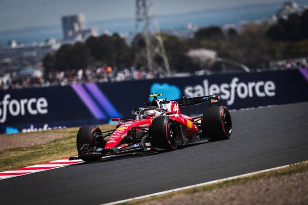 2026 Formula One Japanese Grand Prix Suzuka International Circuit, Mie, Japan. 27.March.2026; Lewis Hamilton of Great Britain and Scuderia Ferrari HP during free practice 1 Formula One Japanese Grand Prix (Photo by Jay Hirano) Suzuka Suzuka Internatinal Circuit Japan Copyright: xJayxHiranox