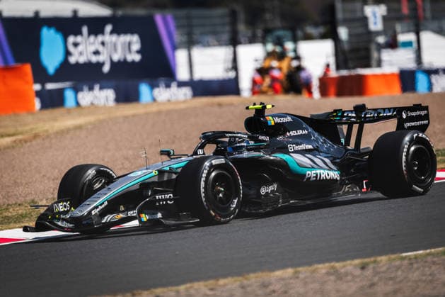 2026 Formula One Japanese Grand Prix Suzuka International Circuit, Mie, Japan. 27.March.2026; Andrea Kimi Antonelli of Italy and Mercedes-AMG PETRONAS F1 Team during free practice 1 Formula One Japanese Grand Prix (Photo by Jay Hirano) Suzuka Suzuka Internatinal Circuit Japan Copyright: xJayxHiranox