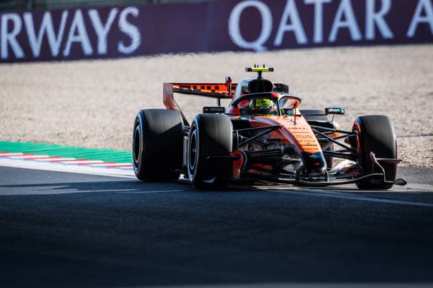2026 Formula One Japanese Grand Prix Suzuka International Circuit, Mie, Japan. 27.March.2026; Lando Norris of Great Britain and McLaren Mastercard F1 Team during free practice 2 Formula One Japanese Grand Prix (Photo by Jay Hirano) Suzuka Suzuka Internatinal Circuit Japan Copyright: xJayxHiranox