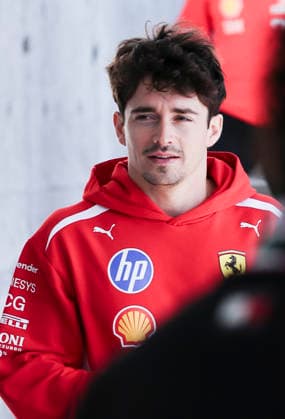 March 27, 2026, Suzuka, Mie, Japan: CHARLES LECLERC of Ferrari gets into a car to attend a fan event ahead of the Formula 1 Japanese Grand Prix at Suzuka Circuit. 2026 Japanese Grand Prix  - ZUMAh201 20260327_zsp_h201_016 Copyright: xYichinxHoux