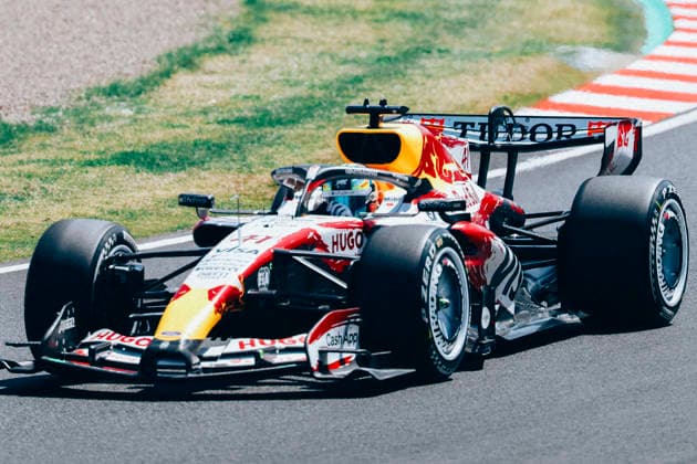 March 27, 2026, Suzuka, Mie, Japan: ARVID LINDBLAD of Visa Cash App Racing Bulls records the tenth-fastest time during Free Practice 1 ahead of the Formula 1 Japanese Grand Prix at Suzuka Circuit. 2026 Japanese Grand Prix  - ZUMAh201 20260327_zsp_h201_024 Copyright: xYichinxHoux