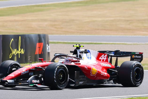 March 27, 2026, Suzuka, Mie, Japan: LEWIS HAMILTON of Ferrari finishes sixth in Free Practice 1 ahead of the Formula 1 Japanese Grand Prix at Suzuka Circuit. Suzuka Japan - ZUMAh201 20260327_zsp_h201_026 Copyright: xYichinxHoux