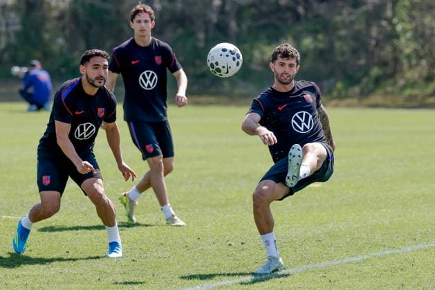 Football, National Team USA, Training