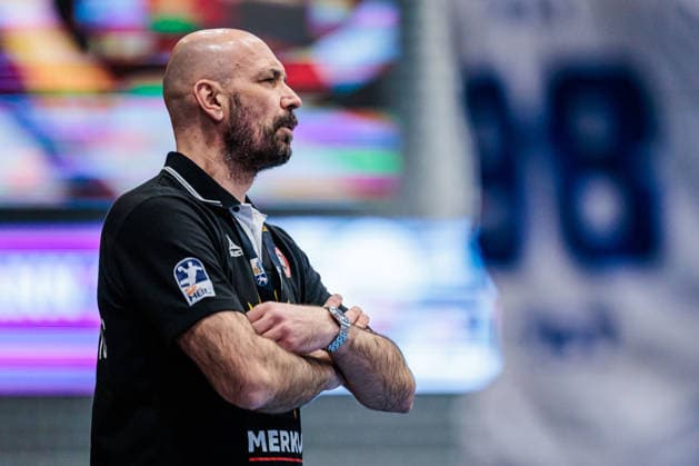 Davor Dominikovic TuS N Luebbecke, Coach GER, TuS N Luebbecke vs Dessau Rosslauer HV 06, Handball, 2 Bundesliga, 25 Matchday, Season 2025 2026, 27 03 2026 GER, TuS N Luebbecke vs Dessau Rosslauer HV 06, Handball, 2 Bundesliga, 25 Matchday, Season 2025 2026, 27 03 2026 Luebbecke Copyright: xEibner-Pressefoto JanxRollingerx EP_JSK
