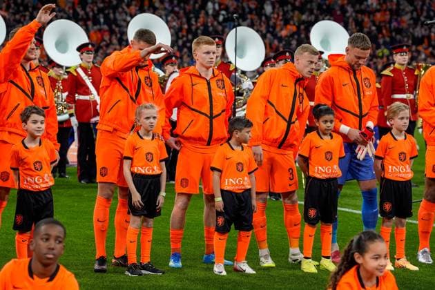 AMSTERDAM , 27Ã03-2026 , Stadium Johan Cruyff Arena, season 2025 2026 , friendly match between The Netherlands and Norway , picture shows Netherlands player Kees Smit Netherlands - Norway (friendly) x202684345x Copyright: