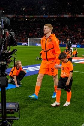 AMSTERDAM , 27Ã03-2026 , Stadium Johan Cruyff Arena, season 2025 2026 , friendly match between The Netherlands and Norway , picture shows Netherlands player Kees Smit Netherlands - Norway (friendly) x202684438x Copyright:
