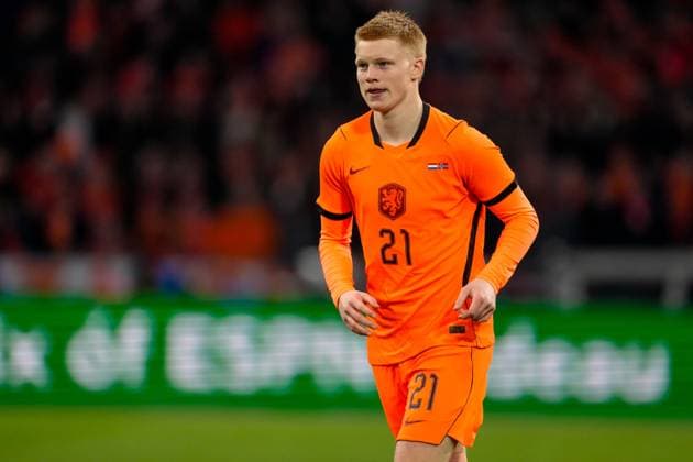 AMSTERDAM , 27Ã03-2026 , Stadium Johan Cruyff Arena, season 2025 2026 , friendly match between The Netherlands and Norway , picture shows Netherlands player Kees Smit Netherlands - Norway (friendly) x202684494x Copyright: