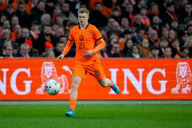 AMSTERDAM , 27Ã03-2026 , Stadium Johan Cruyff Arena, season 2025 2026 , friendly match between The Netherlands and Norway , picture shows Netherlands player Kees Smit Netherlands - Norway (friendly) x202684531x Copyright: