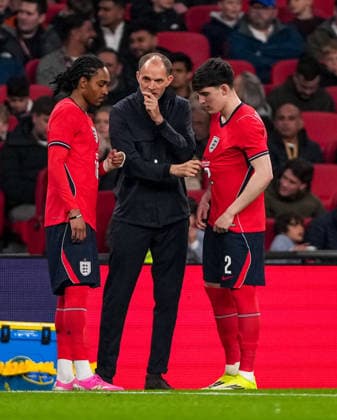 Thomas Tuchel manager of England during the International Friendly, Länderspiel, Nationalmannschaft match between England and Uruguay at Wembley Stadium, London, England on 27 March 2026.  Copyright: xAndyxRowlandx PMI-7198-0013
