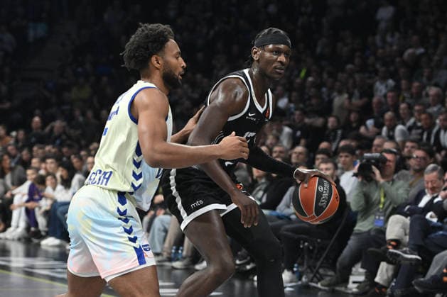 PARTIZAN vs VALENCIA ISAAC BONGA Ajzak Bonga basketball Partizan vs Valencia basket Euroleague at Beogradska arena, Belgrade 27.03.2026 Foto: BASKETBALL, EUROLEAGUE, PARTIZAN, VALENCIA BASKET Belgrade Belgrade arena Serbia Copyright: xMarkoxMetlas xMNxPressx