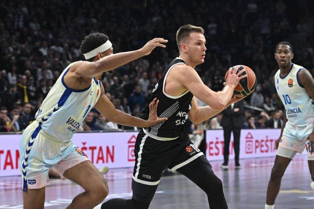 PARTIZAN vs VALENCIA ARIJAN LAKIC basketball Partizan vs Valencia basket Euroleague at Beogradska arena, Belgrade 27.03.2026 Foto: BASKETBALL, EUROLEAGUE, PARTIZAN, VALENCIA BASKET Belgrade Belgrade arena Serbia Copyright: xMarkoxMetlas xMNxPressx