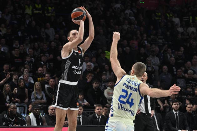 PARTIZAN vs VALENCIA ALEKSEJ POKUSEVSKI basketball Partizan vs Valencia basket Euroleague at Beogradska arena, Belgrade 27.03.2026 Foto: BASKETBALL, EUROLEAGUE, PARTIZAN, VALENCIA BASKET Belgrade Belgrade arena Serbia Copyright: xMarkoxMetlas xMNxPressx