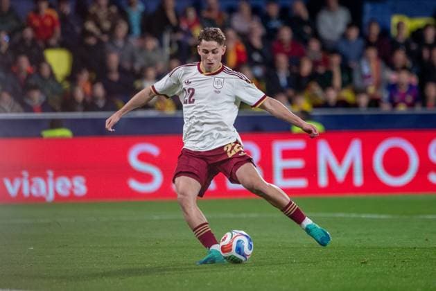International Friendly, Länderspiel, Nationalmannschaft soccer match between Spain and Serbia at la Ceramica stadium in Villarreal, Alicante, Spain. 27 March 2026 Fermin 900 Cordon Press  900 CordonxPress LOF - Spain vs Serbia friendly soccer match