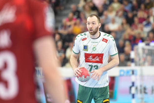Handball I Men I Season 2025 2026 I Bundesliga I 26 Matchday I SG Flensburg Handewitt GWD Minden I 27 03 2026 Alexander Weck 73, GWD Minden Copyright: xLobeca JanxKirschnerx