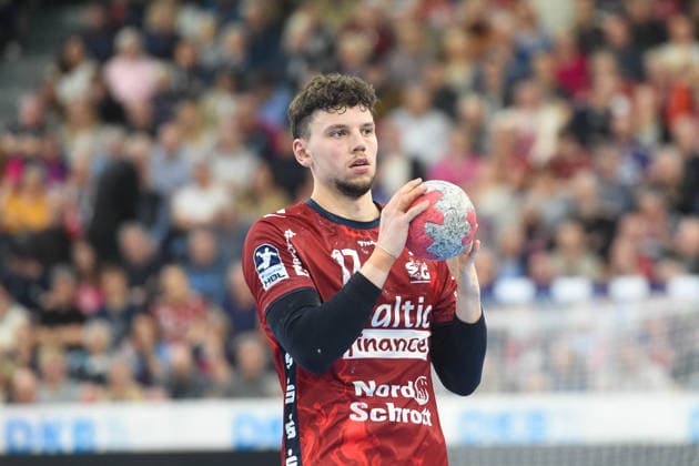 Handball I Men I Season 2025 2026 I Bundesliga I 26 Matchday I SG Flensburg Handewitt GWD Minden I 27 03 2026 Marko Grgic 17, SG Flensburg Handewitt Copyright: xLobeca JanxKirschnerx