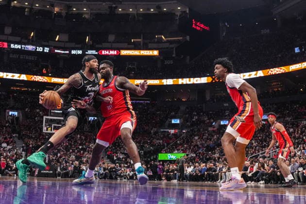 Basketball, NBA, Toronto Raptors -New Orleans Pelicans