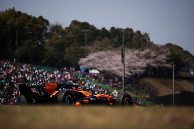 F1 - JAPANESE GRAND PRIX 2026 81 PIASTRI Oscar (aus), McLaren F1 Team MCL40, action during the Formula 1 Japanese Grand Prix 2026, 3rd round of the 2026 Formula One World Championship, WM, Weltmeisterschaft from March 27 to 29, 2026 on the Suzuka Circuit, in Suzuka, Japan - SuzukaJapan  Copyright: xDPPIx