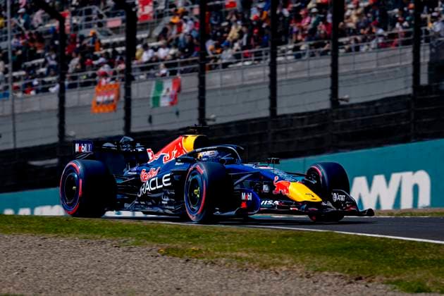 SUZUKA Formula 1 driver Max Verstappen of Oracle Red Bull Racing during the Formula 1 Japan Suzuka free practice at the Suzuka Formula 1 circuit on March 28, 2025 in Suzuka, Japan Photo by DeFodi Images