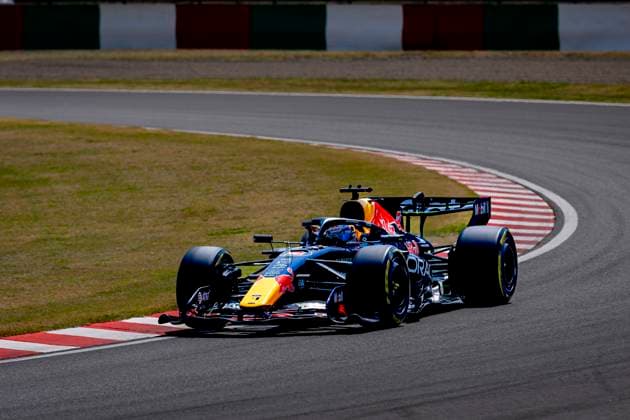 SUZUKA Formula 1 driver Max Verstappen of Oracle Red Bull Racing during the Formula 1 Japan Suzuka free practice at the Suzuka Formula 1 circuit on March 28, 2025 in Suzuka, Japan Photo by DeFodi Images