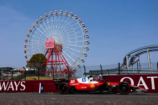 F1 - JAPANESE GRAND PRIX 2026 16 LECLERC Charles (mco), Scuderia Ferrari SF-26, action during the Formula 1 Japanese Grand Prix 2026, 3rd round of the 2026 Formula One World Championship, WM, Weltmeisterschaft from March 27 to 29, 2026 on the Suzuka Circuit, in Suzuka, Japan - SuzukaJapan  Copyright: xDPPIx