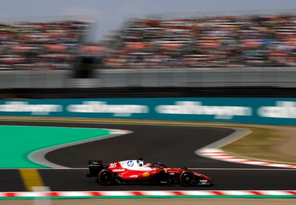 Formula One Japanese Grand Prix - Practice and Qualifying Scuderia Ferrari driver Charles Leclerc of Monaco in action during the third free practice session for the Formula 1 Japanese Grand Prix at the Suzuka International Racing Course racetrack in Suzuka, Japan, 28 March 2026. The 2026 Formula 1 Japanese Grand Prix is held on 29 March. SUZUKA Japan  Copyright: xFRANCKxROBICHONx